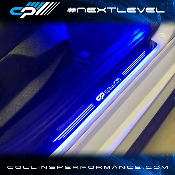 CP Illuminated Door Sill Plates Focus RS Mk2 Collins Performance