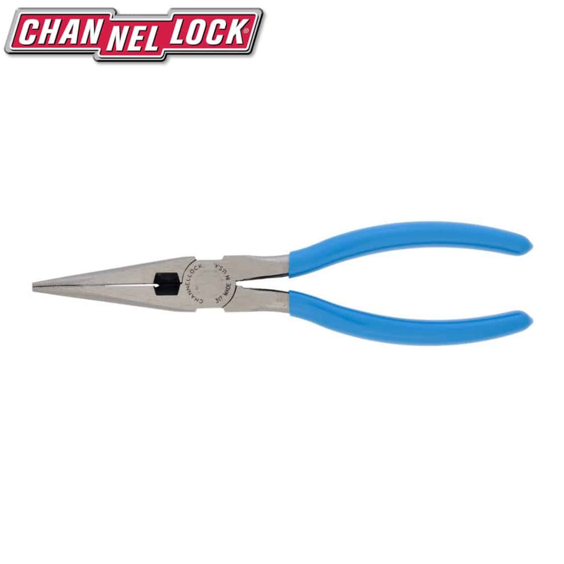 317 Channellock Side Cutting Long Nose Pliers with Cutter / Select