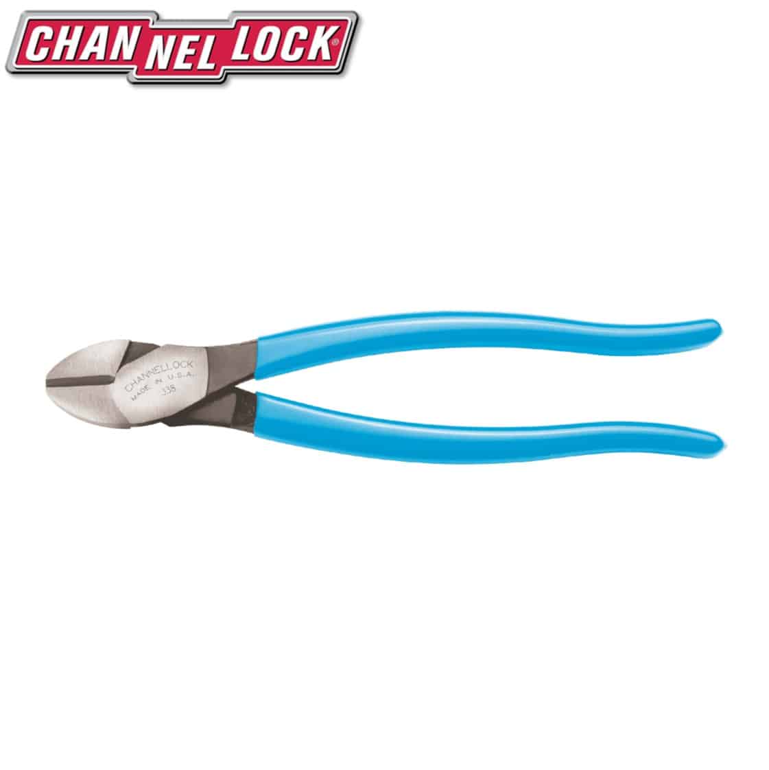 338 Channellock High Leverage Diagonal Lap Joint Cutting Pliers 8
