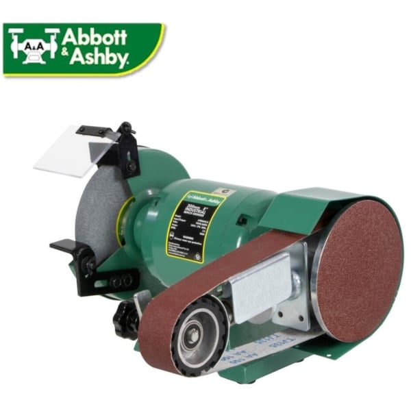 AA362W8 Abbott & Ashby 200mm/8″ Industrial Grinder with Linishing