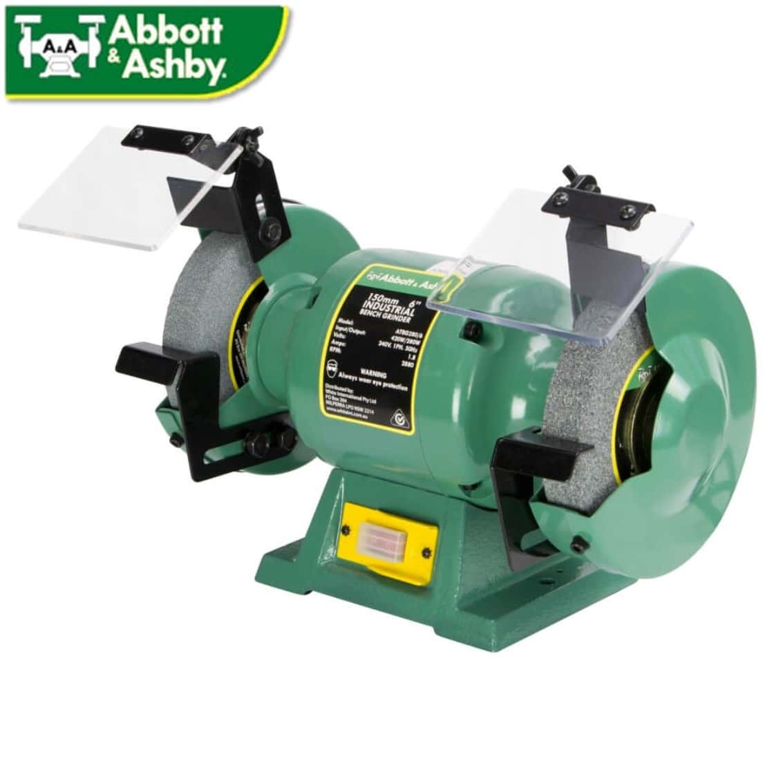 ATBG280/6 Abbott & Ashby 6″ Industrial Bench Grinder Collins Tools