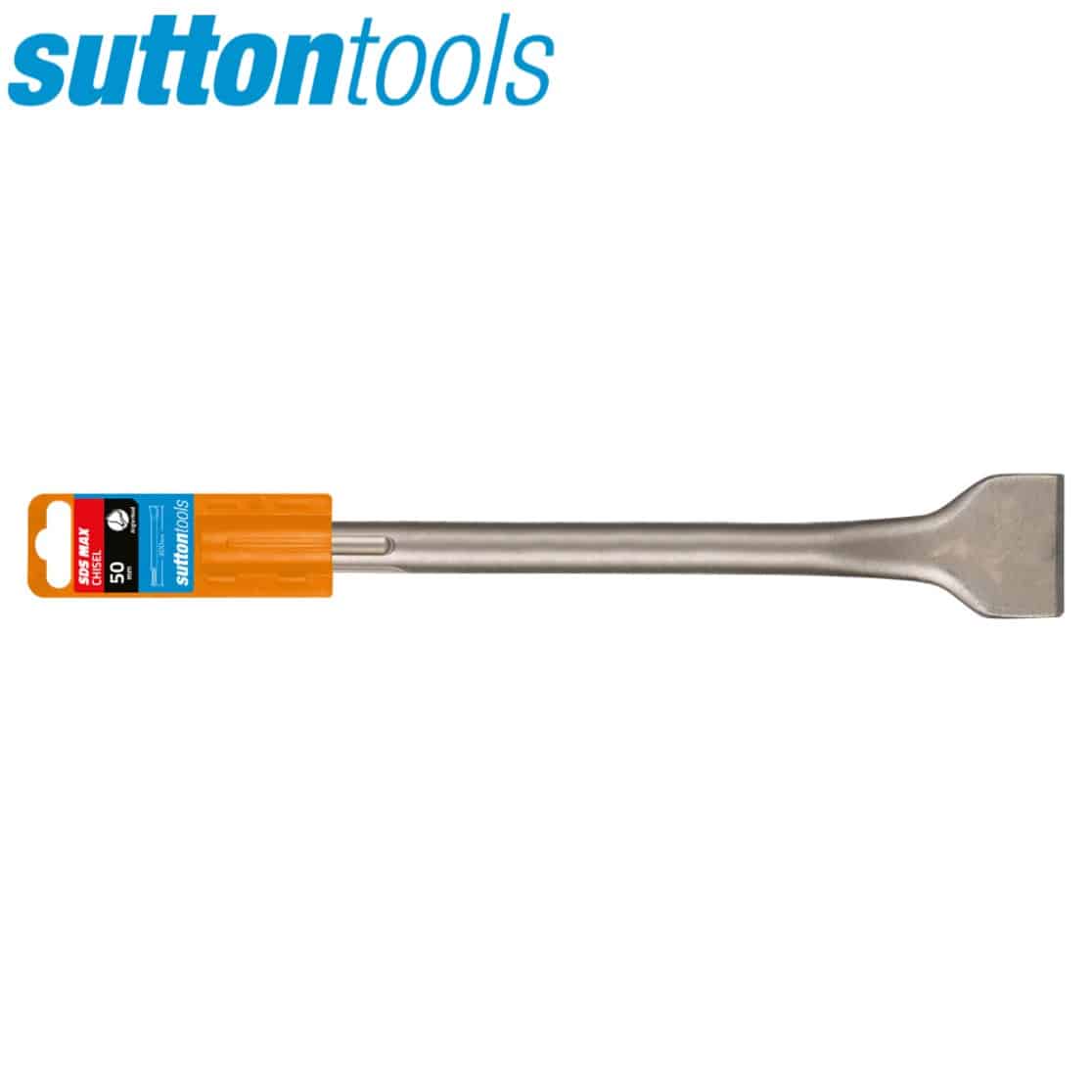 D672 Sutton Masonry SDS Max Maximum Impact Chisel 50x300mm Angled