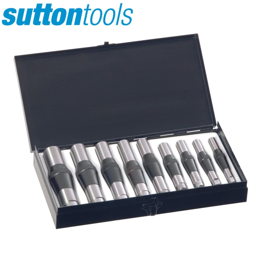 R111Set Sutton Adjustable Hand Reamer Pilot Set MA to MI 9 Pce