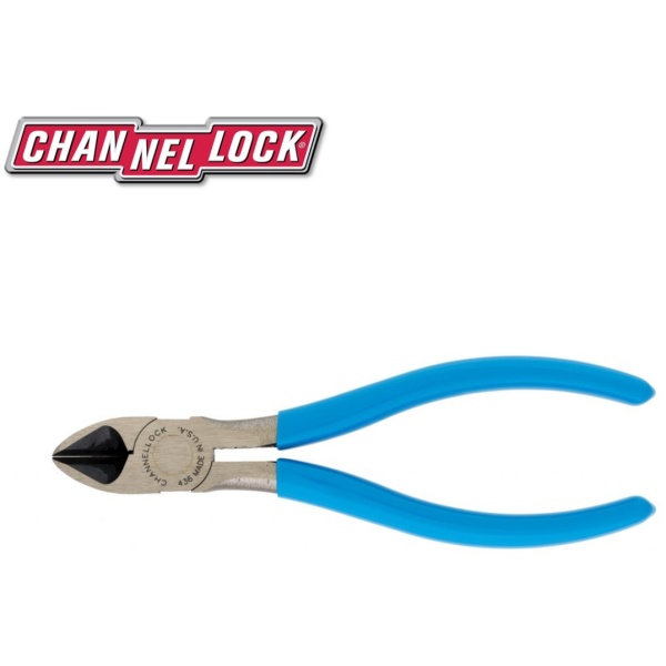 436 Channellock Diagonal Box Joint Cutting Pliers 6″ Collins Tools