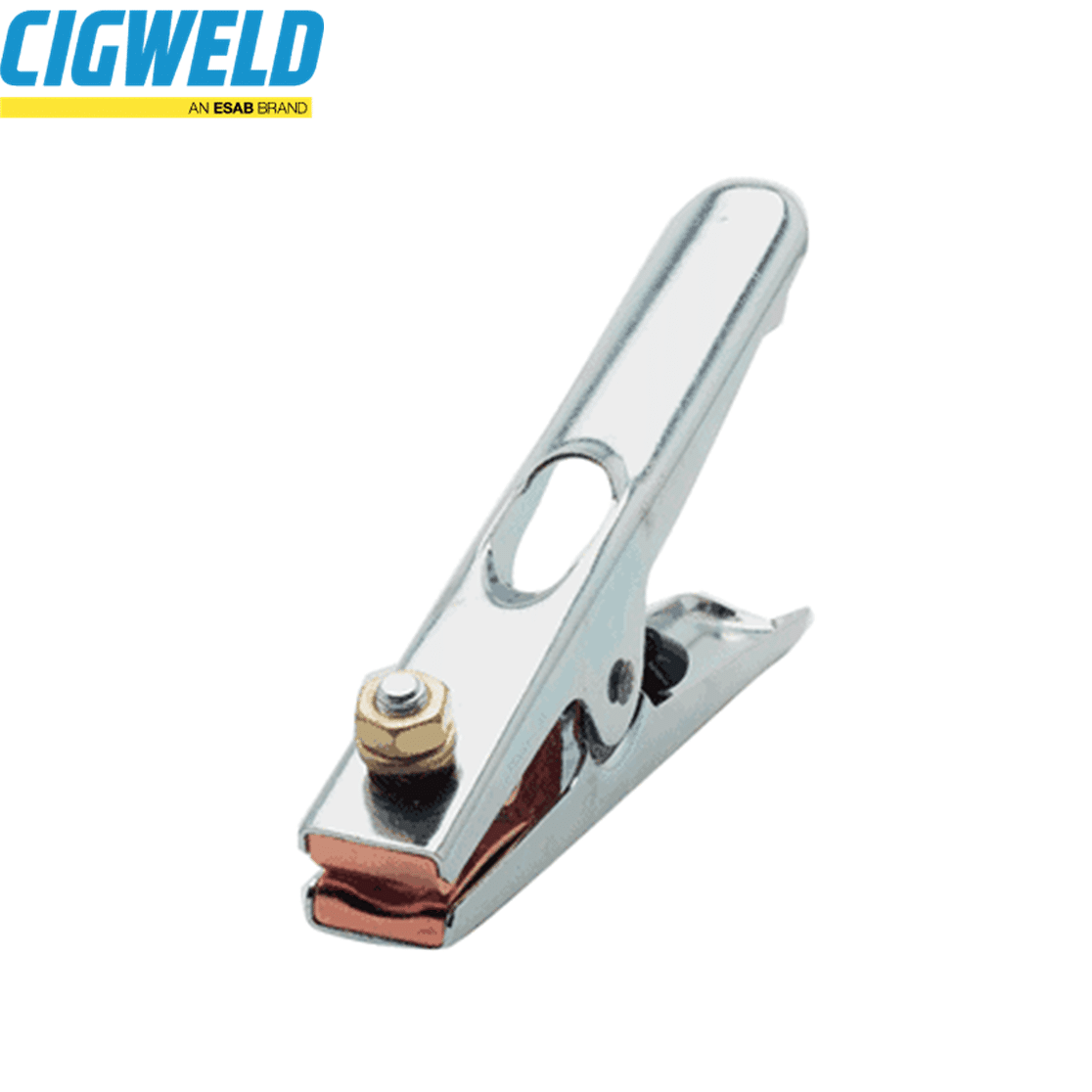 646348 Cigweld Work Clamp Spring Loaded 200 AMP Collins Tools & Welding