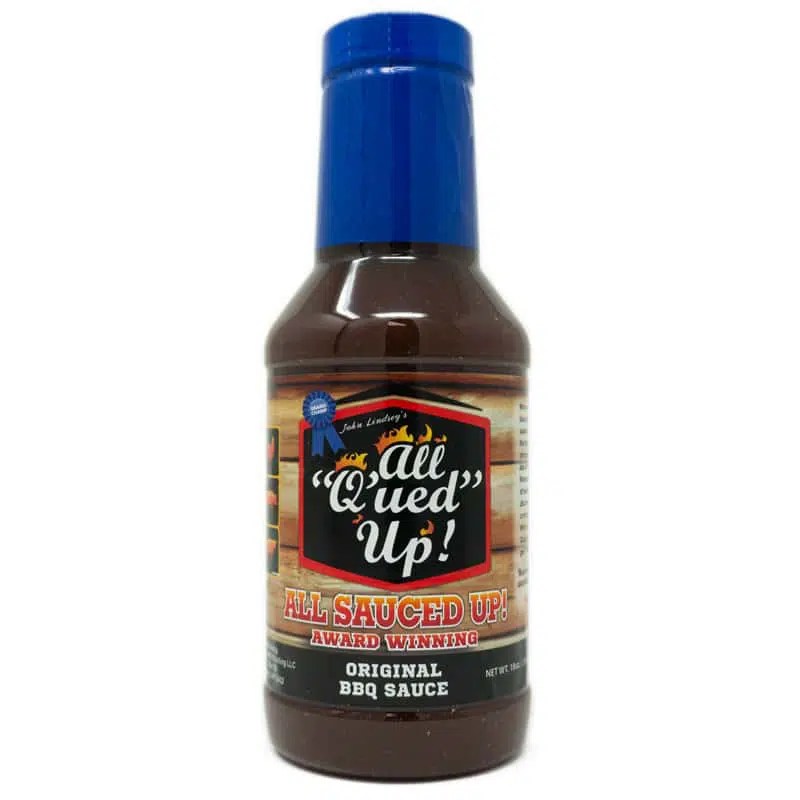All Qued Up All Sauced Up Original Bbq Sauce Collinsville BBQ Supply