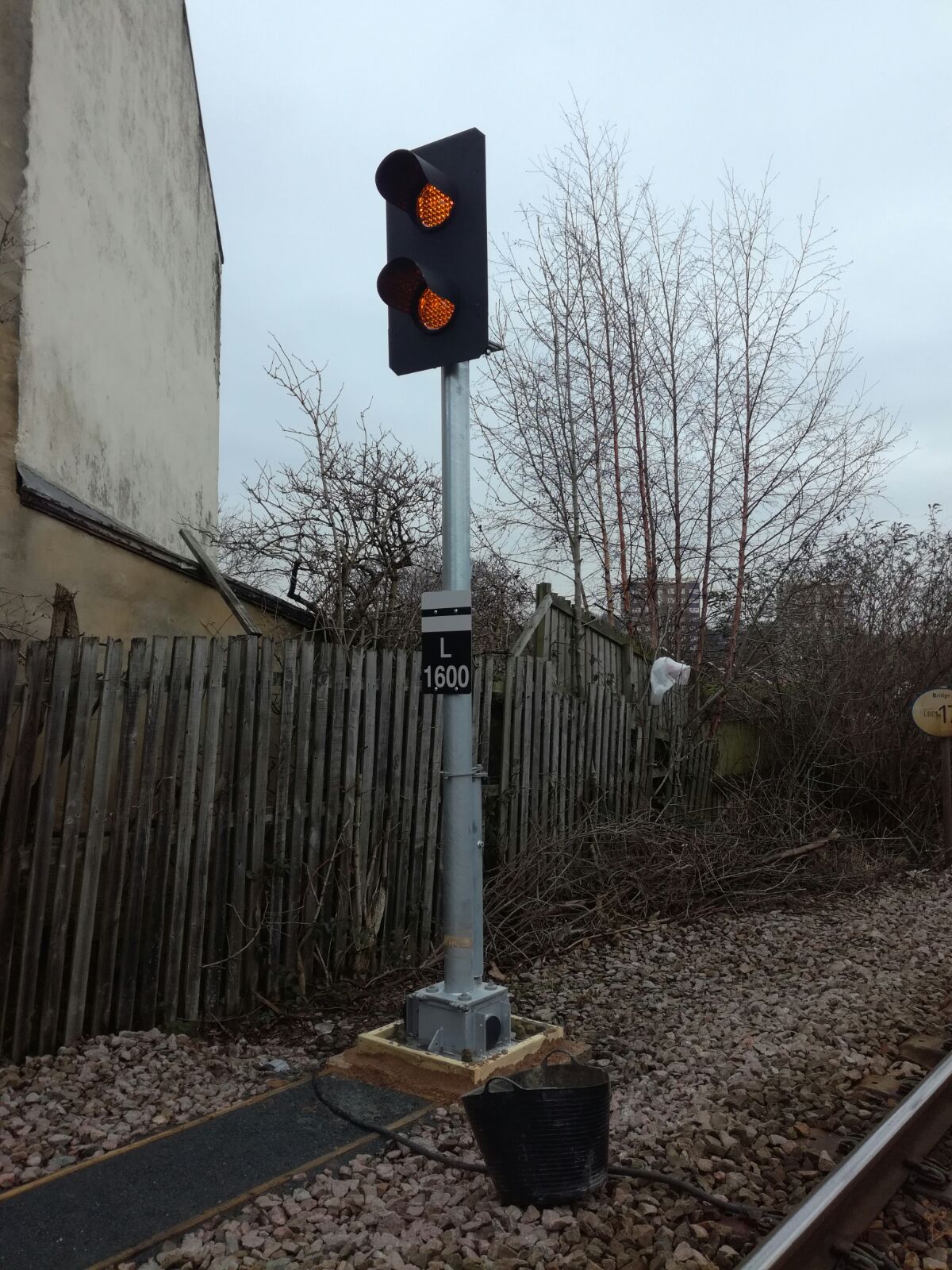 Hinged Lightweight Signal Post Signal House Group Limited