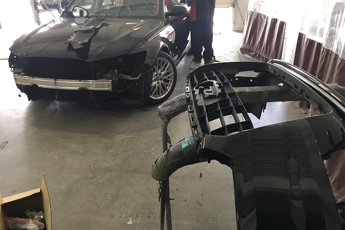 Audi A6 Las Vegas Auto Body Repair Shop The Collision Center