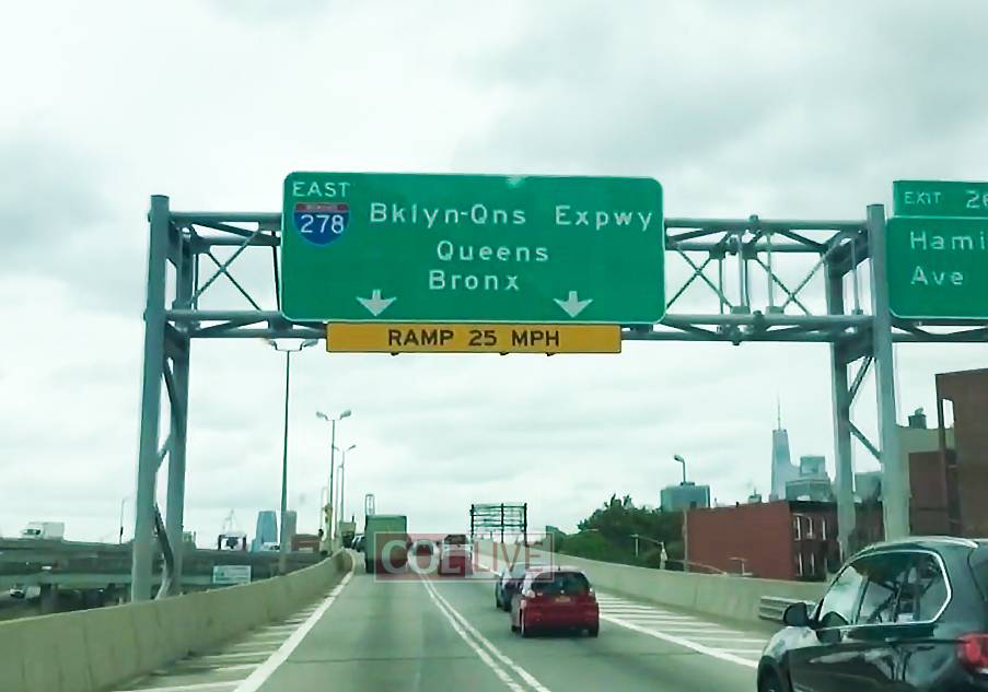 BQE Highway Reduces Lanes from 3 to 2 Starting Monday