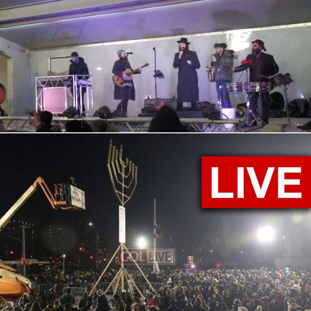 Live Lighting of Brooklyn's Largest Menorah