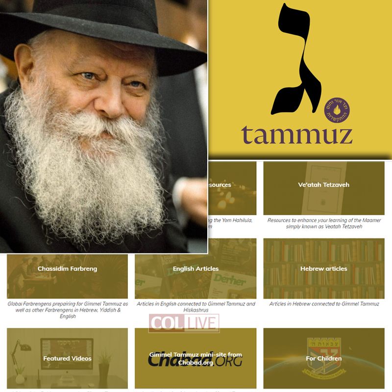 site Offers Resources to Prepare for Gimmel Tammuz