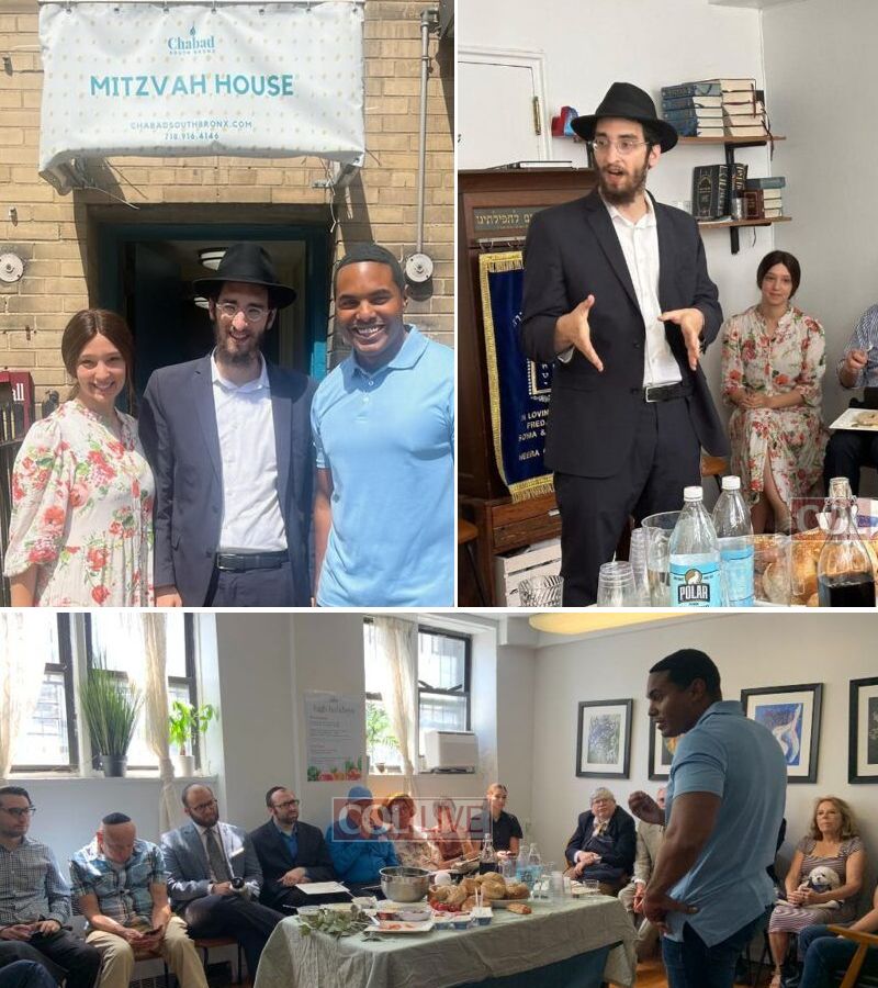Congressman Torres Visits His Local Chabad in South Bronx