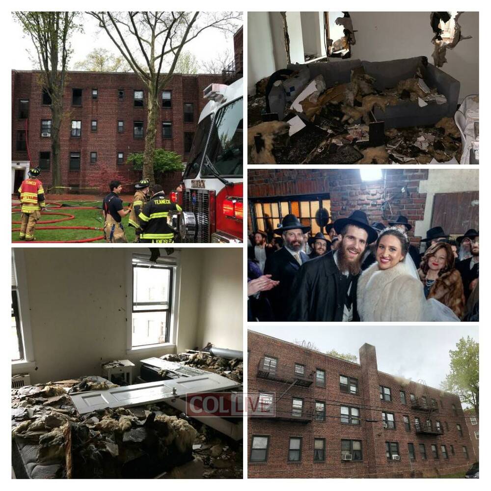 Fire Burns Newlywed's Entire Apartment