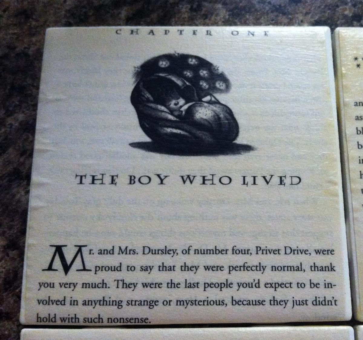 in our shop Harry Potter Book Page Coasters (8