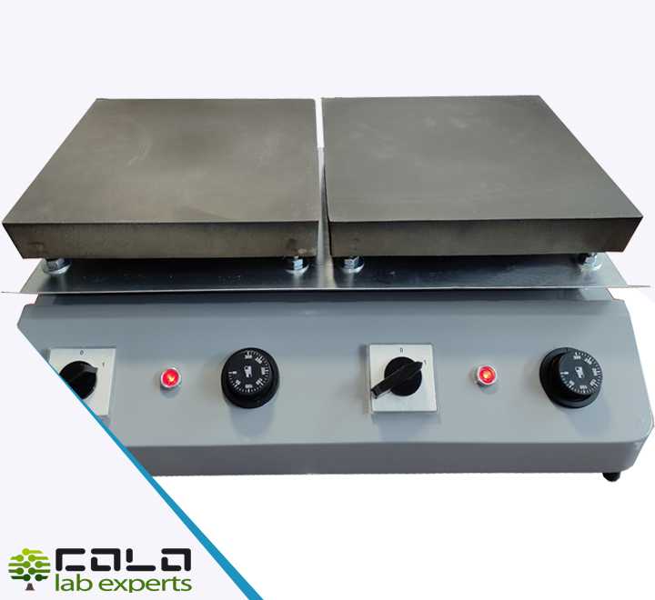 HPLA Laboratory Dual Heating Plate 30x30cm COLO.Science
