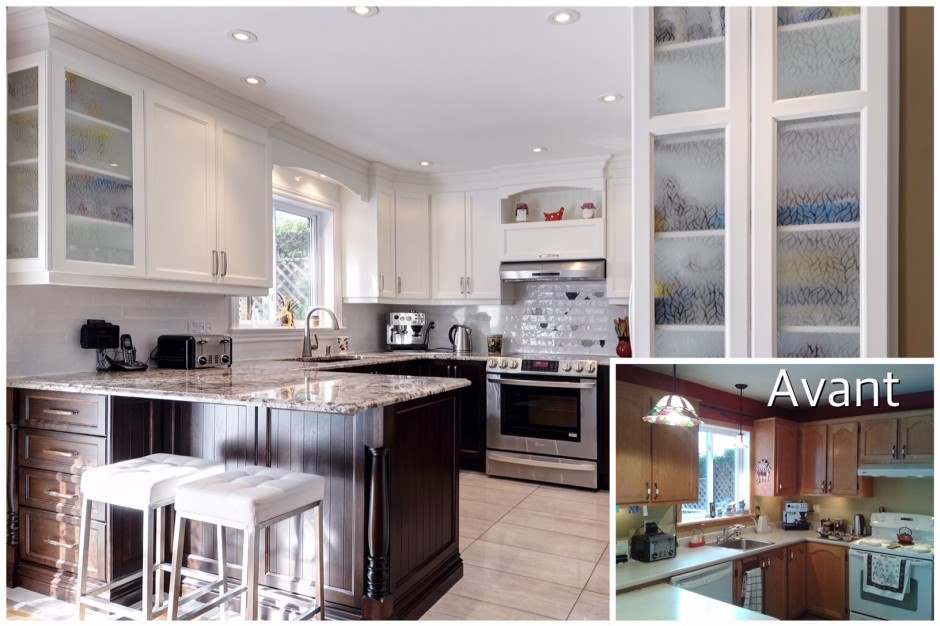 Armoires De Cuisine Deux Couleurs almoire