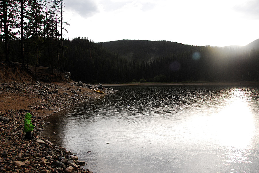 Camping on Chambers Lake