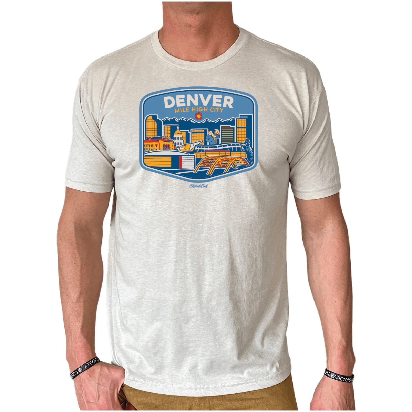 Denver Landmark TShirt Sand Shop for Colorado TShirts Online ColoradoCool Apparel