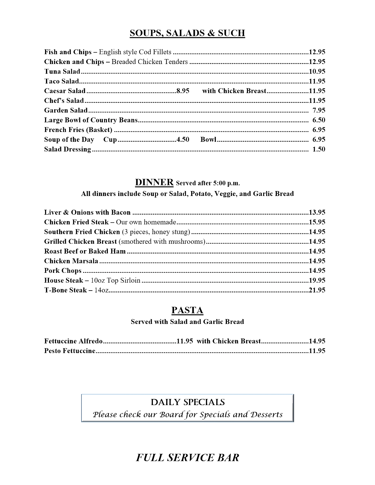 Coloma Club Dinner Menu Restaurant Coloma CA,Free WiFi