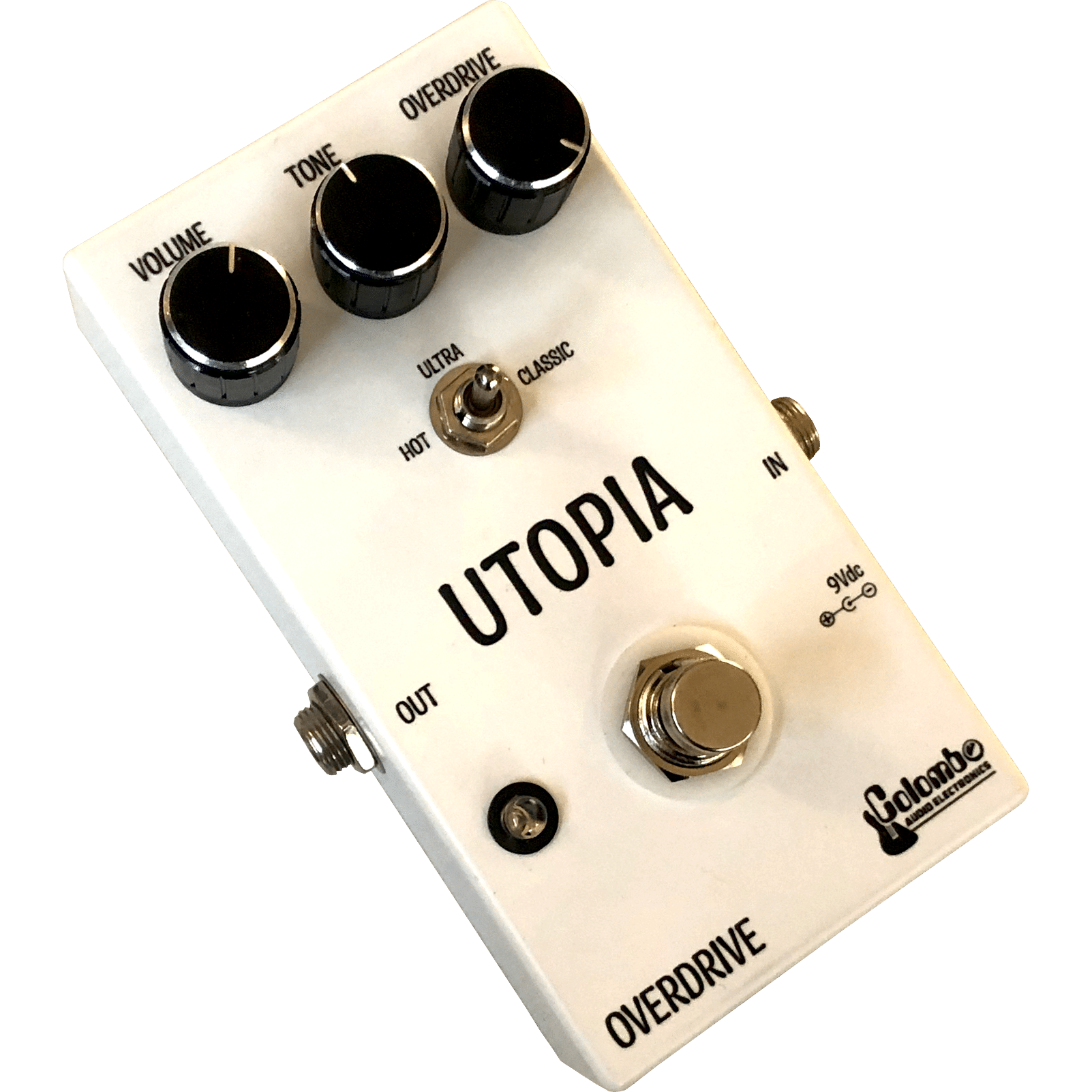 Utopia Overdrive Electric guitar pedal Overdrive/Distortion/Booster Colombo Audio Electronics