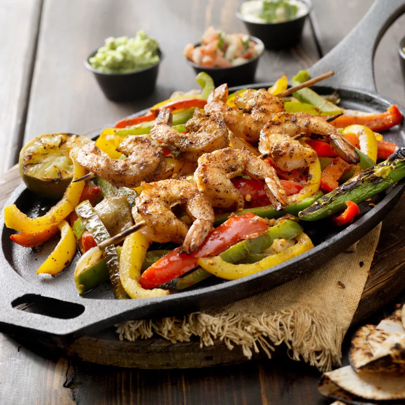 Chipotle Lime Shrimp Fajitas Colonel De Gourmet Herbs & Spices