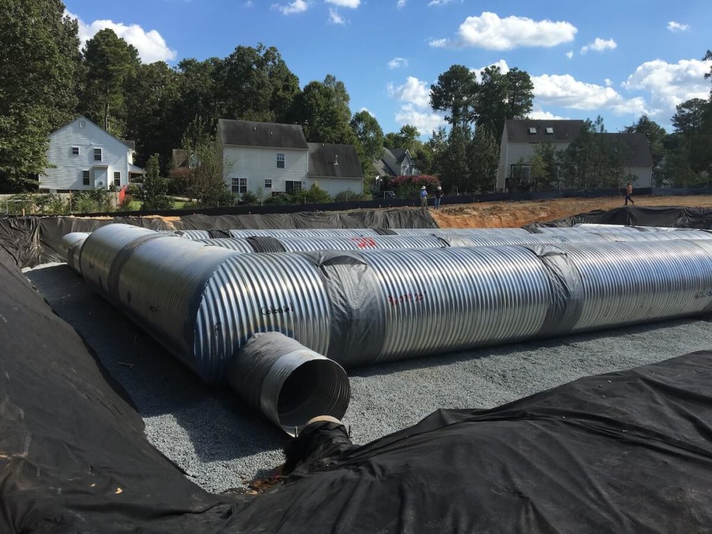 Corrugated Steel Pipe System Colonial Construction Materials