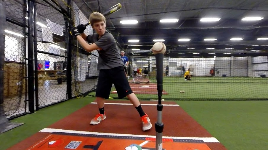 Tanner Tee and Hitting Deck Bundle Colonial Baseball Shop