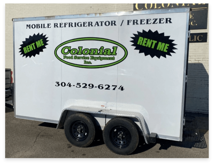 Mobile Refrigerator and Freezer Trailers Available for Rent