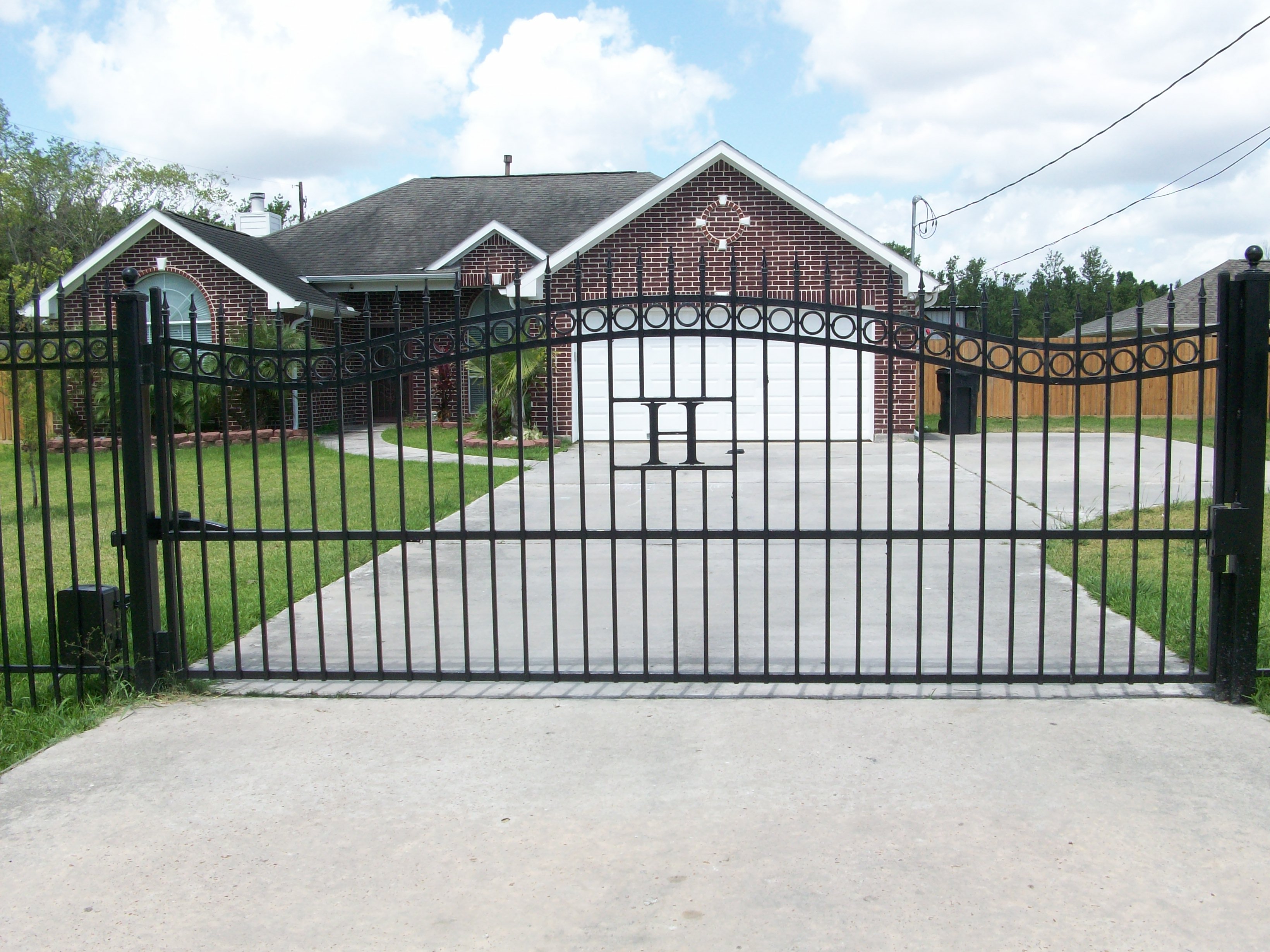 Wrought Iron Gates Houston Fence Co.
