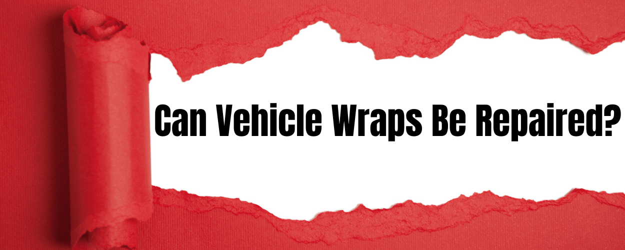 Can Vehicle Wraps Be Repaired? Colorado Signs & Wraps Vehicle Wraps