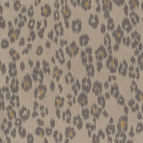 Leopardmönstrad Tapet Grand Safari, Leopardmönstrad tapet i olika bruna nyanser Colorama