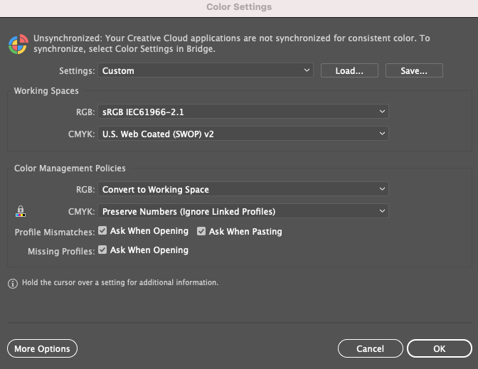How To Set Up Ideal Color Management Settings For Adobe Software