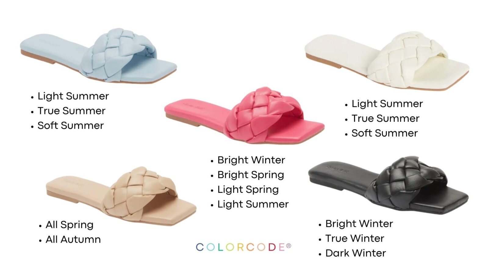 Spring/Summer 2023 Fashion Trends Styling With Colorful Sandals