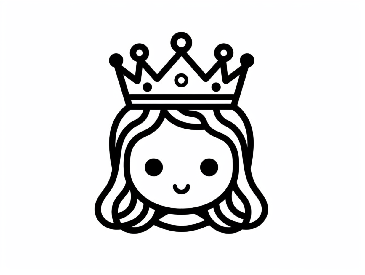 Queen Coloring Sheet Coloring Page