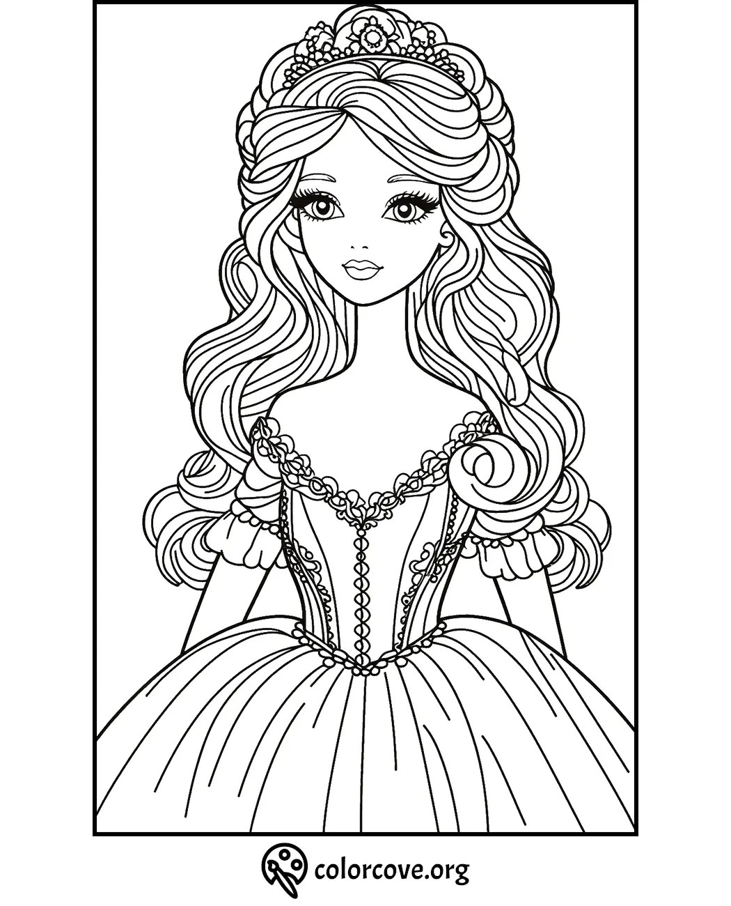 24 Free Barbie Coloring Pages The Color Cove