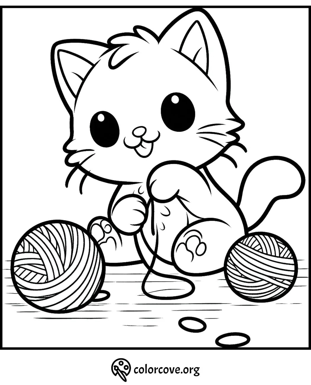 26 Free Cartoon Cat Coloring Pages The Color Cove