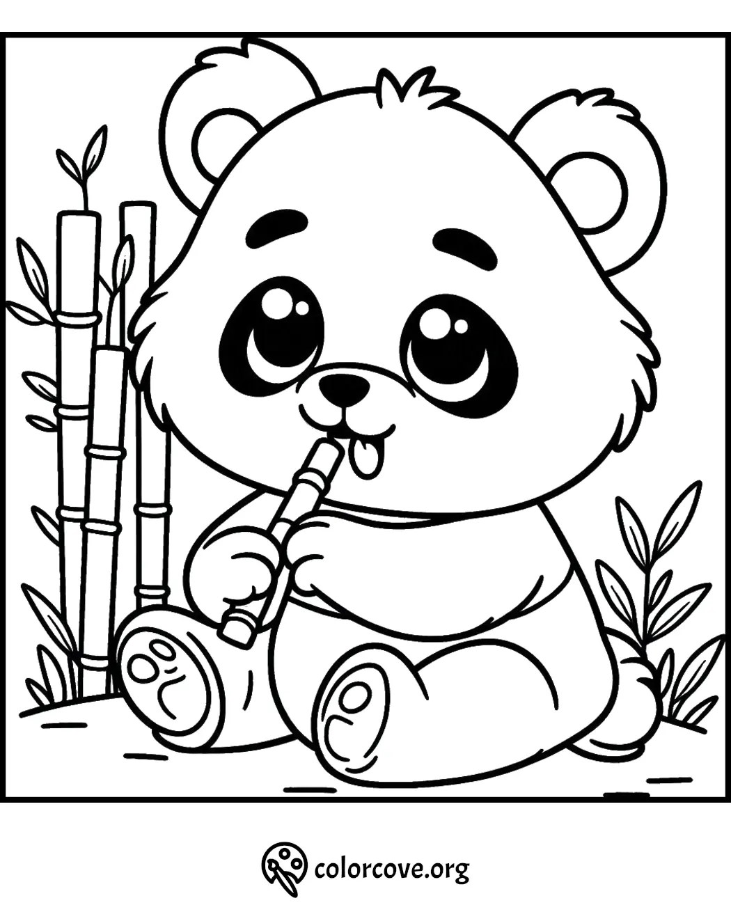 29 Free Cute Panda Coloring Pages – The Color Cove