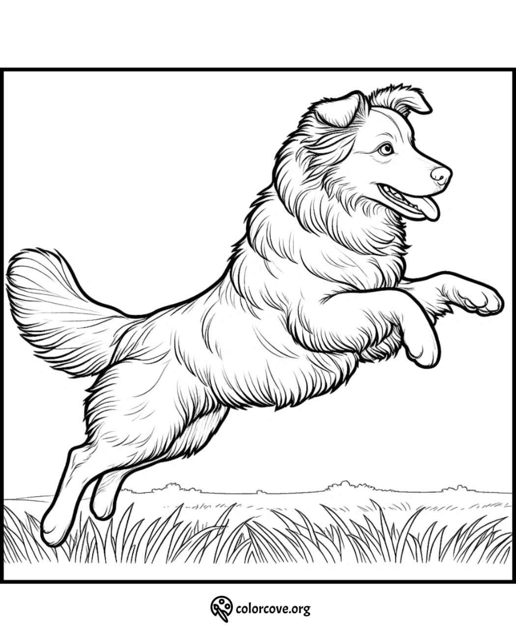 24 Free Realistic Dog Coloring Pages – The Color Cove