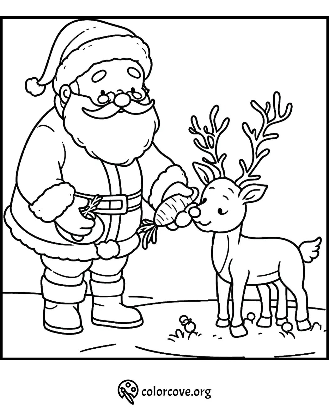 Ho Ho Ho! 53 Free Printable Santa Coloring Pages for Holiday Magic