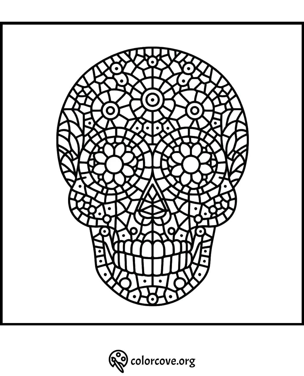 26 Free Sugar Skull Coloring Pages The Color Cove