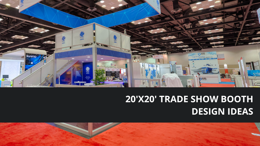 20’x20′ Trade Show Booth Design Ideas ColorCraft