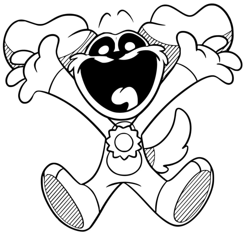 53 Smiling Critters coloring pages Smiling Critters