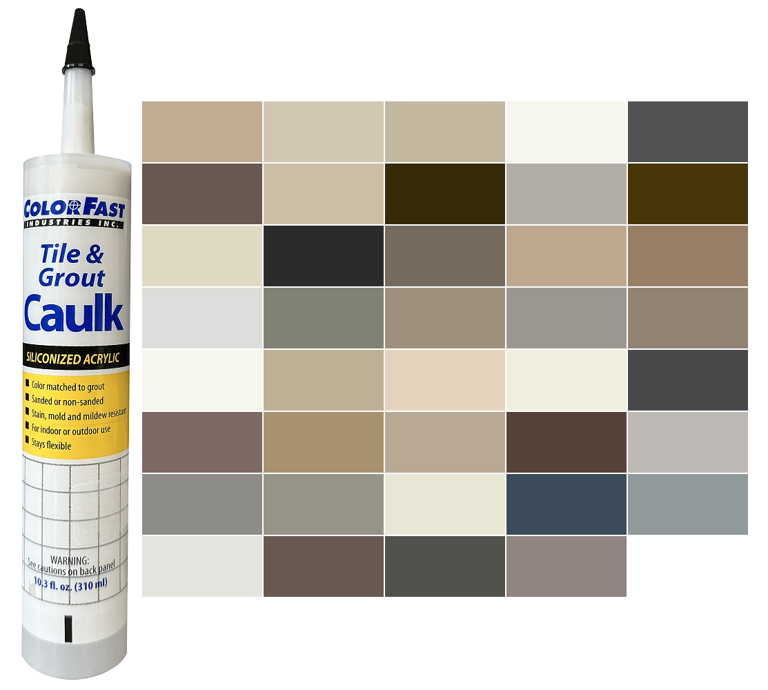 ColoredCaulk /Latex Colored Caulk Tec Color Line