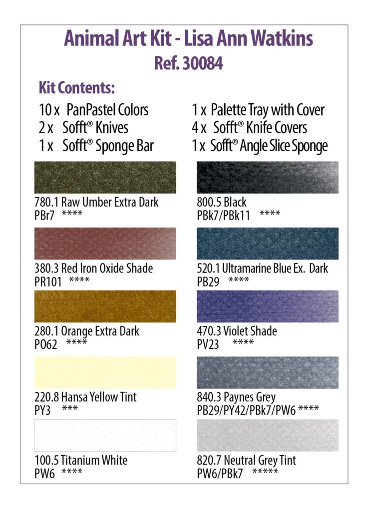 PanPastel Animal Art Kit COLORED PENCIL Magazine