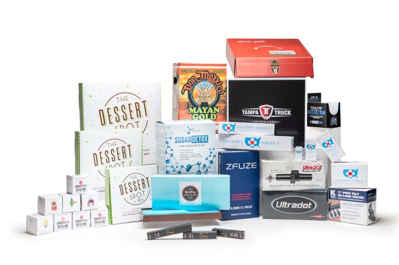 Product Packaging Design and Printing Services in Tampa, FL Services