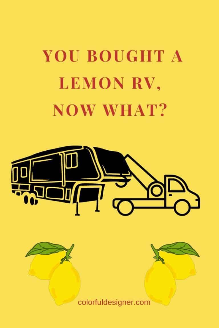 What States have RV Lemon Laws in the US?