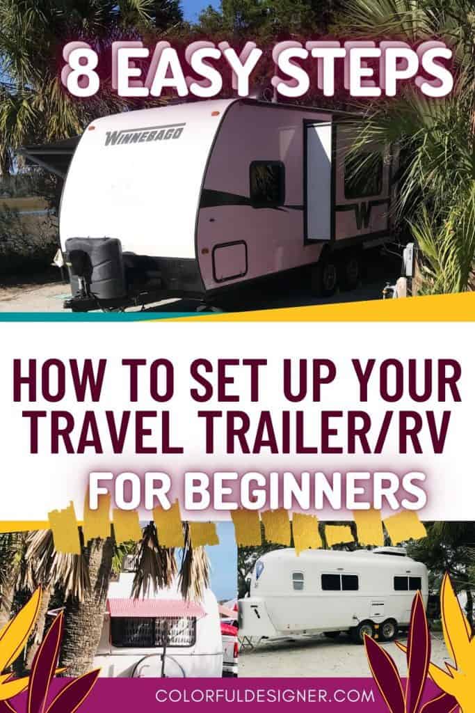 How to Set up your Travel Trailer (8 Easy Step by Step Guide for first