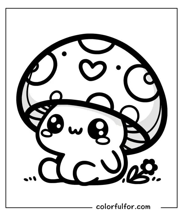 23 Whimsical Mushroom Coloring Pages Free And Printable PDF Sheets