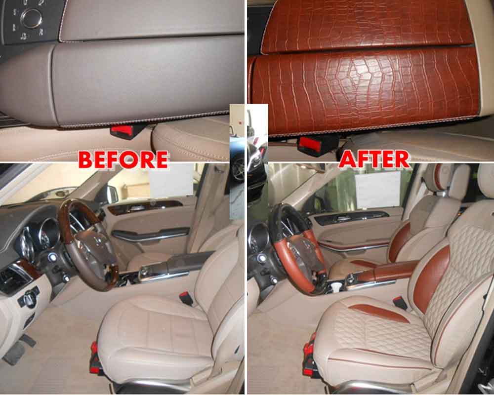 Color Glo Leather Car Seat Repair Shop Qatar,Doha