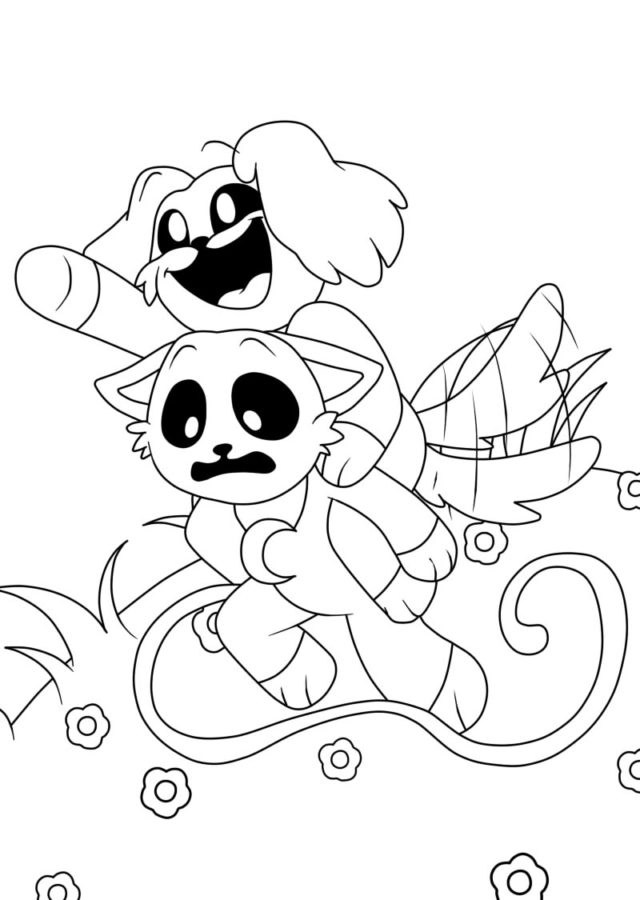 49+ DogDay Coloring Pages de Poppy Playtime Adventure in Colors!